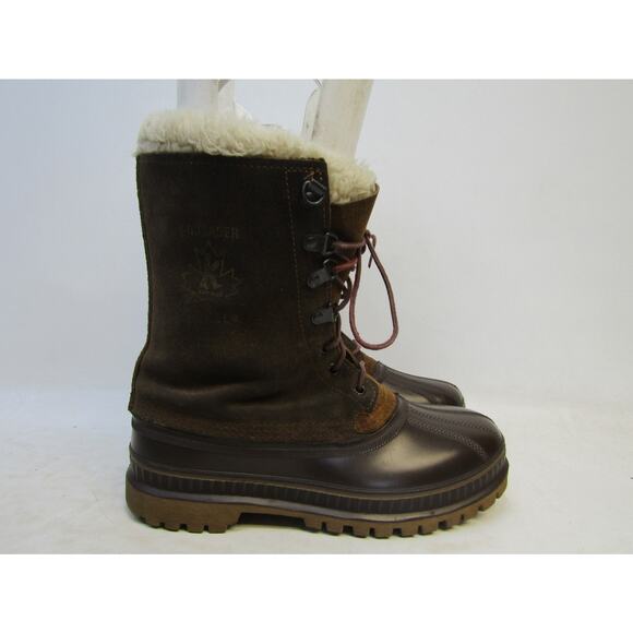 Sorel Mens Size 7 M Brown Leather Rubber Waterproof Lace Up Winter Snow Boots main image 5